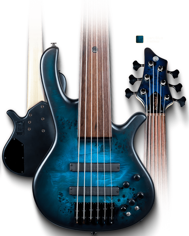 Rainbow_Dark Blue - Fretless