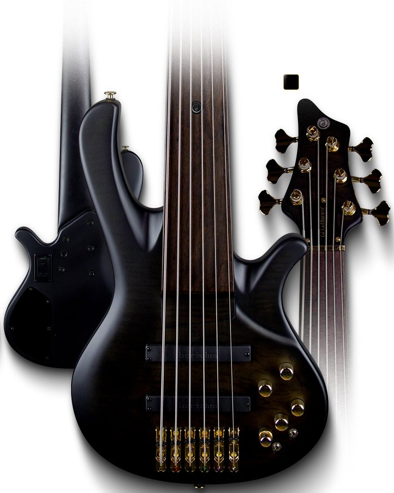 Rainbow KF_Translucent Black_Fretless